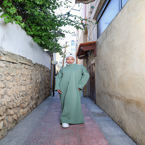 Olive Green Dress